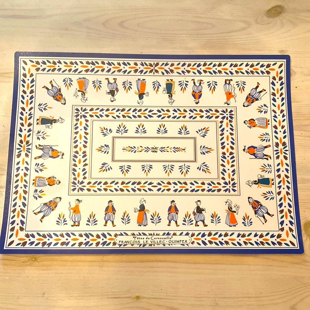 Francois Le ex Quimper Placemats- set of four